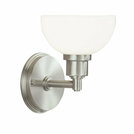 NORWELL Whitman Sconce - Brushed Nickel 8770-BN-SO